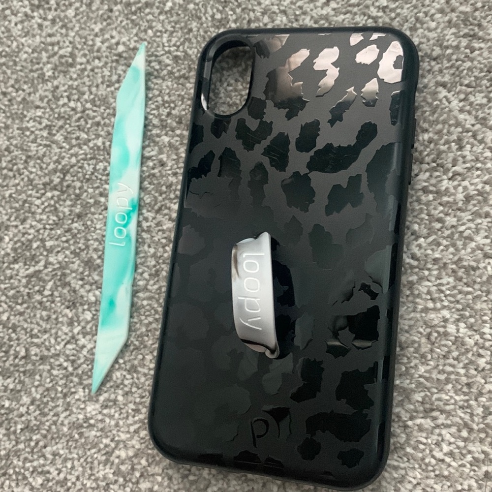 Loopy Case iPhone XR (Midnight Leopard)